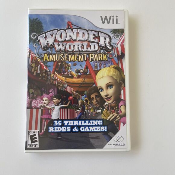 Bundle x4 Wii Wonderworld Amusement, Pinball Hall, Crazy Golf, Arcade Shooting - Picture 3 of 6